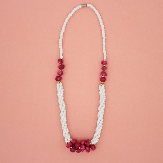 Tayrona Stone Necklace - Ruby