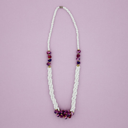Tayrona Stone Necklace - Violet