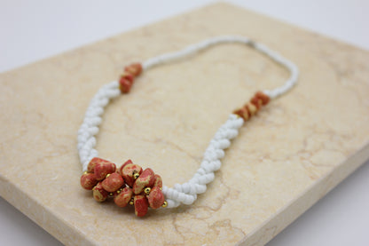 Tayrona Stone Necklace - Coral