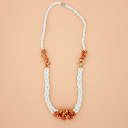 Tayrona Stone Necklace - Coral