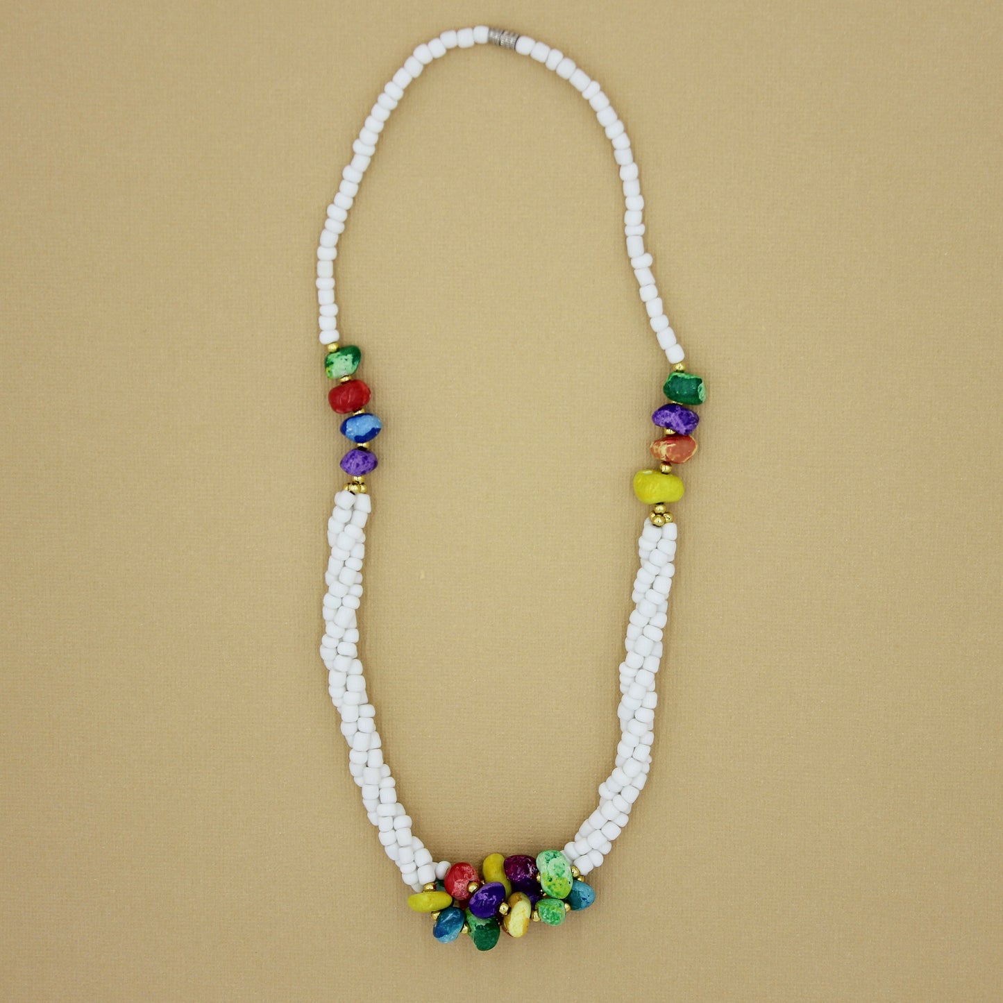 Tayrona Stone Necklace - Rainbow