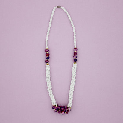 Tayrona Stone Necklace - Violet