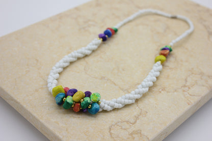 Tayrona Stone Necklace - Rainbow