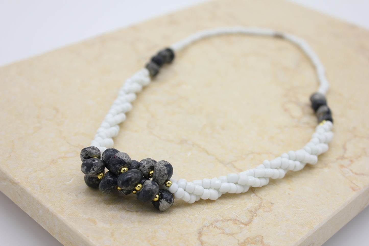 Tayrona Stone Necklace - Midnight